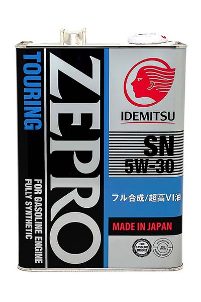 Масло моторное синтетическое IDEMITSU ZEPRO TOURING 5W30 FS SN GF-5   4L