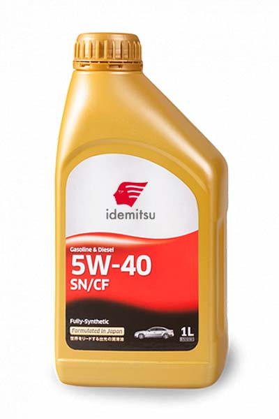Масло моторное синтетическое IDEMITSU 5W-40 FS SN/CF 1L