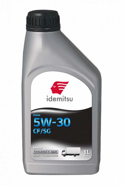 Масло моторное минеральное IDEMITSU DIESEL 5W-30 Mi CF/SG 1L