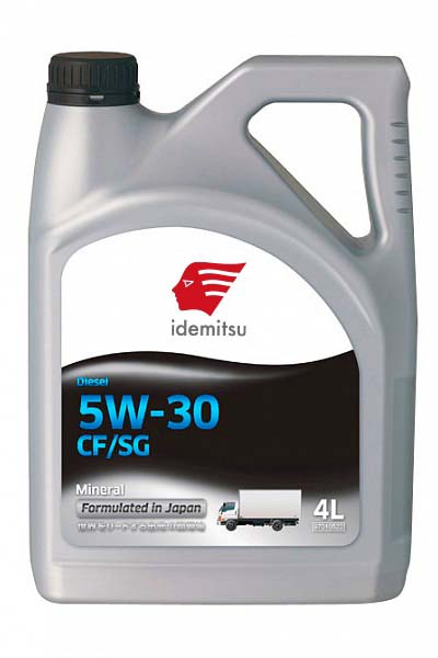 Масло моторное минеральное IDEMITSU DIESEL 5W-30 Mi CF/SG 4L