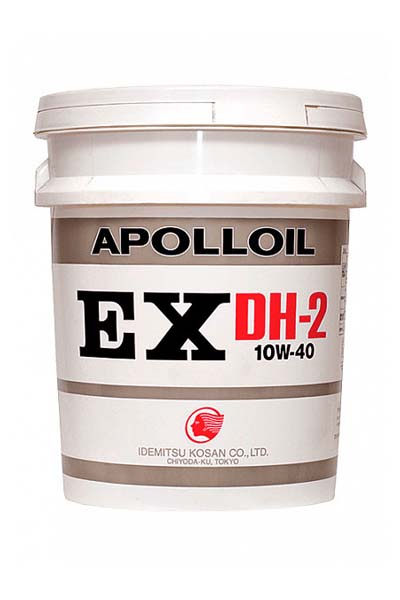 Масло моторное PAO-синтетическое IDEMITSU APOLLOIL EX 10W-40 PS E6 CI-4/CI-4 Plus/СJ-4 DH-2 20L