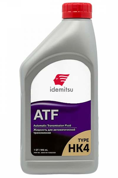 Жидкость трансмиссионная синтетическая IDEMITSU ATF Type-HK4   0,964L
