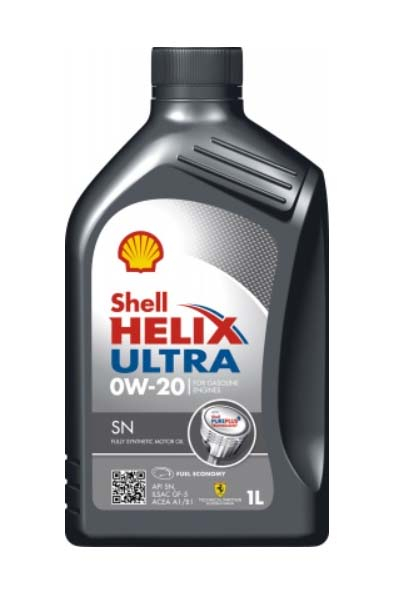 Масло моторное синтетическое SHELL HELIX ULTRA 0W-20 SN A1/B1 GF-5   1L