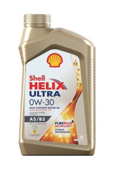 Масло моторное синтетическое SHELL HELIX ULTRA 0W-30 SL A5/B5   1L