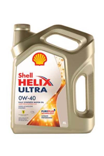 Масло моторное синтетическое SHELL HELIX ULTRA 0W-40 SP A3/B4   4L