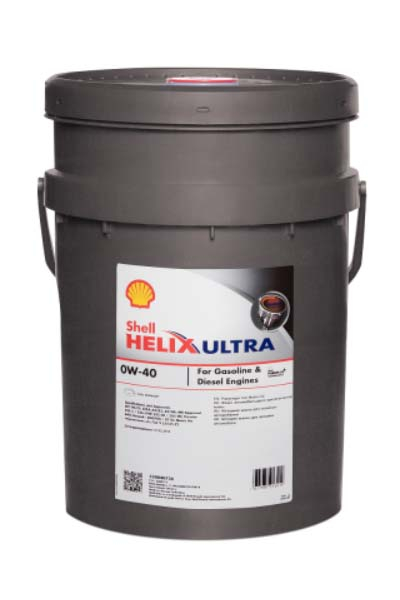 Масло моторное синтетическое SHELL HELIX ULTRA 0W-40 SP A3/B4   20L