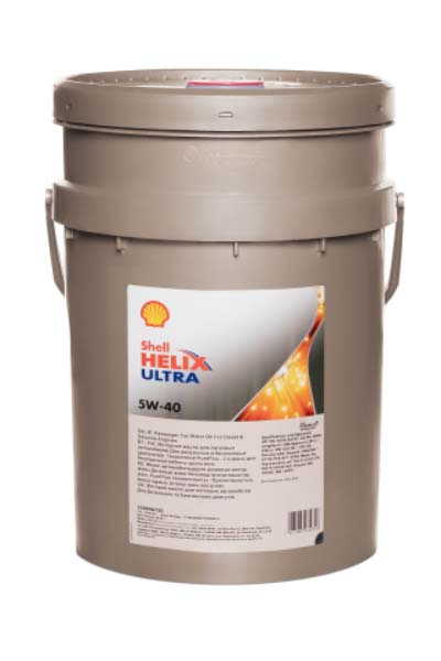 Масло моторное синтетическое SHELL HELIX ULTRA 5W-40 SP A3/B4   20L