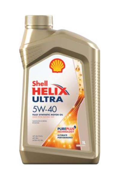 Масло моторное синтетическое SHELL HELIX ULTRA 5W-40 SN A3/B4   1L