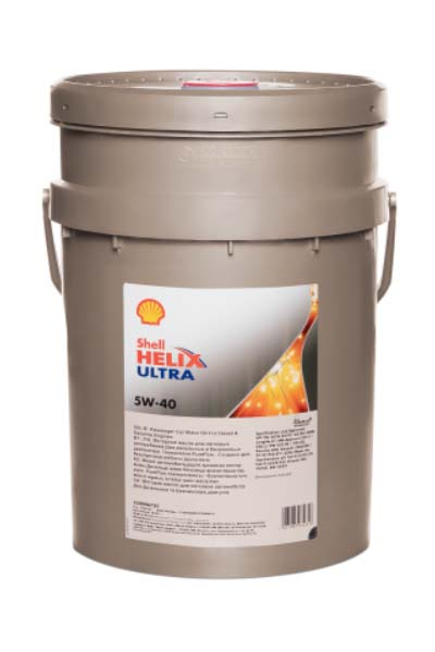 Масло моторное синтетическое SHELL HELIX ULTRA 5W-40 SN A3/B4   20L