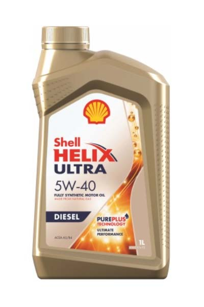 Масло моторное синтетическое SHELL HELIX ULTRA DIESEL 5W-40 SN/CF A3/B4   1L