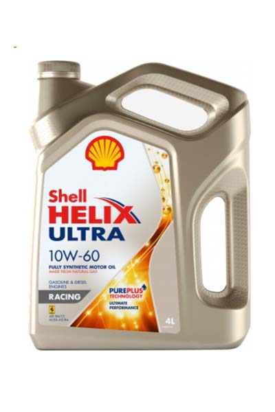 Масло моторное синтетическое SHELL HELIX ULTRA RACING 10W-60 SN/CF A3/B4   4L