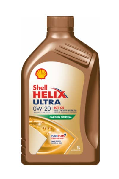 Масло моторное синтетическое SHELL HELIX ULTRA ECT  0W-20 C5   1L
