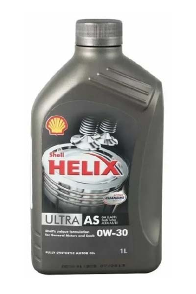 Масло моторное синтетическое SHELL HELIX ULTRA AS 0W-30 A5/B5   1L