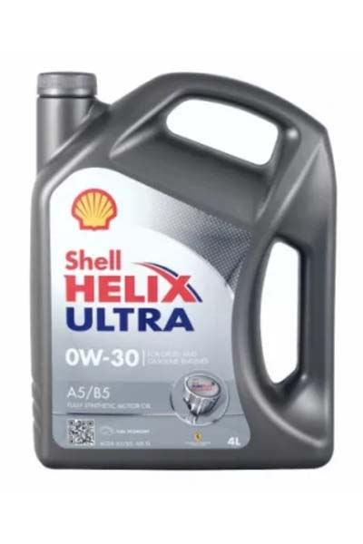 Масло моторное синтетическое SHELL HELIX ULTRA AS 0W-30 A5/B5   4L