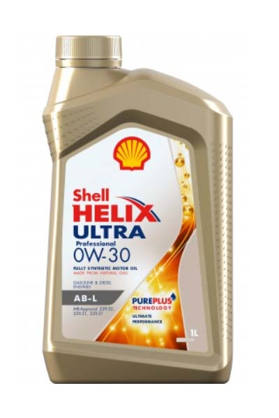 Масло моторное синтетическое SHELL HELIX ULTRA PROFESSIONAL AB-L  0W-30 SN C3   1L