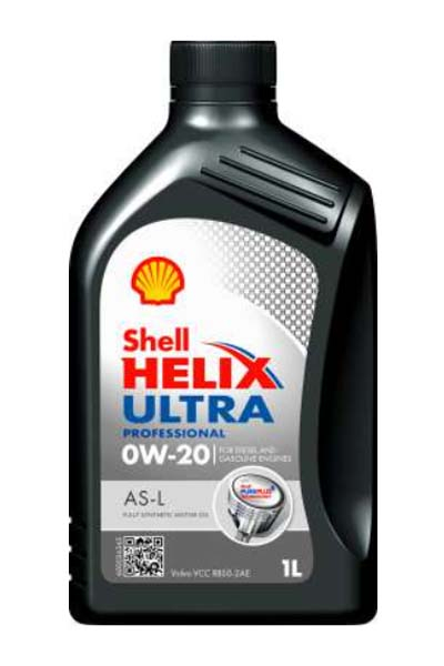 Масло моторное синтетическое SHELL HELIX ULTRA PROFESSIONAL AS-L  0W-20 SN C5 GF-5   1L