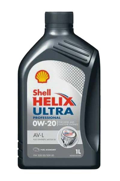 Масло моторное синтетическое SHELL HELIX ULTRA PROFESSIONAL AV-L  0W-20 SN C5   1L