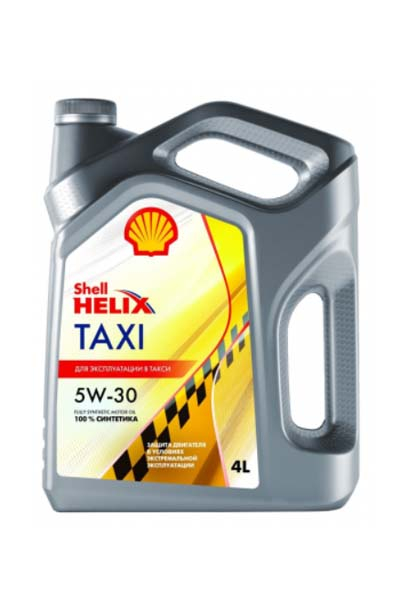 Масло моторное синтетическое SHELL HELIX TAXI  5W-30 SL A3/B4   4L
