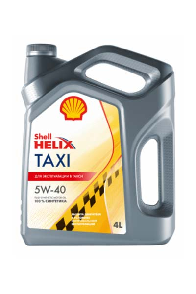 Масло моторное синтетическое SHELL HELIX TAXI  5W-40 SL A3/B4   4L