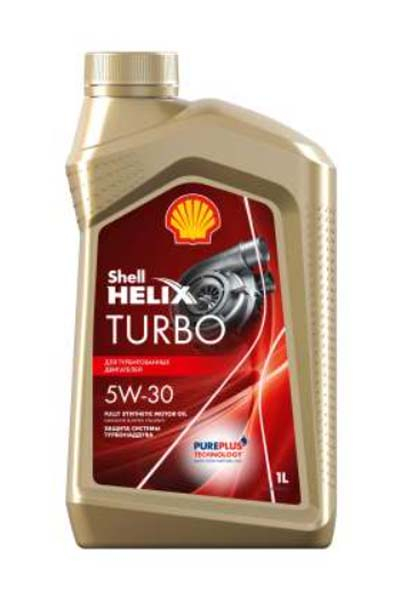 Масло моторное синтетическое SHELL HELIX TURBO  5W-30 SN C3   1L