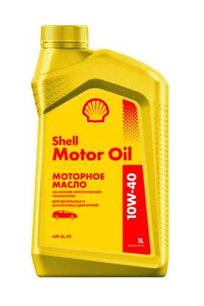 Масло моторное полусинтетическое SHELL MOTOR OIL 10W-40 SL/CF   1L