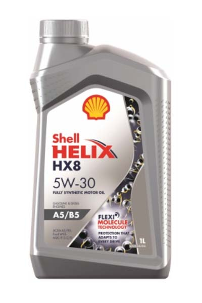 Масло моторное синтетическое SHELL HELIX HX8  5W-30 A5/B5   1L