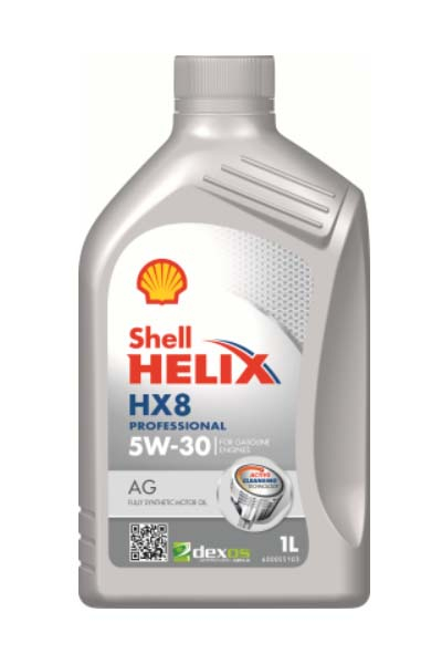Масло моторное синтетическое SHELL HELIX HX8 PROFESSIONAL AG  5W-30 SN GF-5 1L