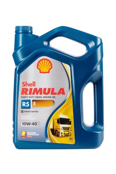 Масло моторное полусинтетическое SHELL Rimula R5 E  10W-40 E7/E5/E3 CI-4/CH-4/CG-4/CF-4/CF  4L
