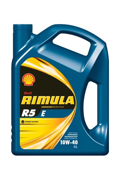 Масло моторное полусинтетическое SHELL Rimula R5 AH 10W-40 E6/E9 CI-4 4L
