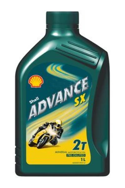 Масло моторное минеральное SHELL Advance SX 2 ISO-L-EGB  FB  1L