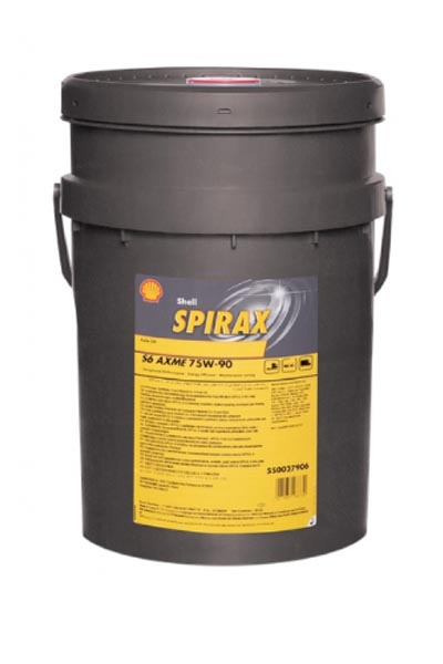 Масло трансмиссионное синтетическое SHELL Spirax S6 AXME 75W-90 GL-5 20L
