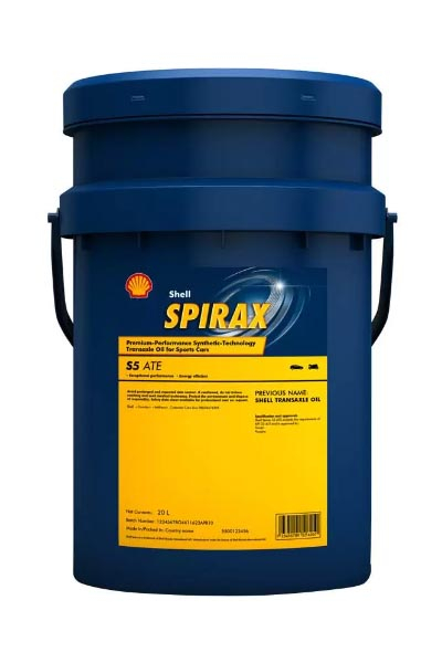 Масло трансмиссионное синтетическое SHELL Spirax S5 ATE 75W-90 GL-4/GL-5/MT-1 20L