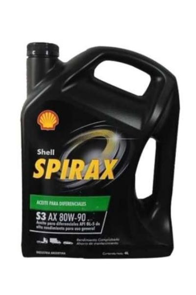 Масло трансмиссионное минеральное SHELL Spirax S3 AX 80W-90 GL-5 4L