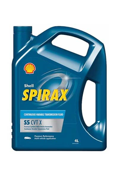 Жидкость трансмиссионная синтетическая SHELL Spirax S5 CVT X 4L