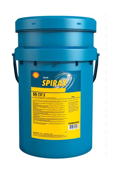 Жидкость трансмиссионная синтетическая SHELL Spirax S5 CVT X 20L