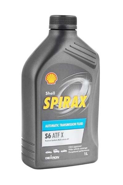 Жидкость трансмиссионная полусинтетическая SHELL Spirax S6 ATF X 1L