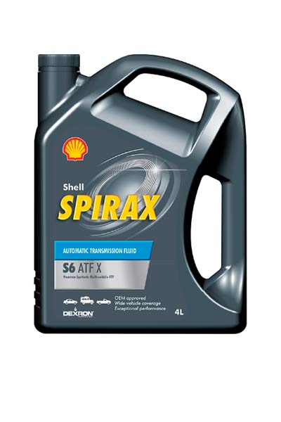 Жидкость трансмиссионная полусинтетическая SHELL Spirax S6 ATF X 4L