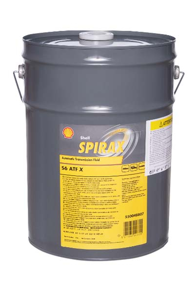 Жидкость трансмиссионная полусинтетическая SHELL Spirax S6 ATF X 20L