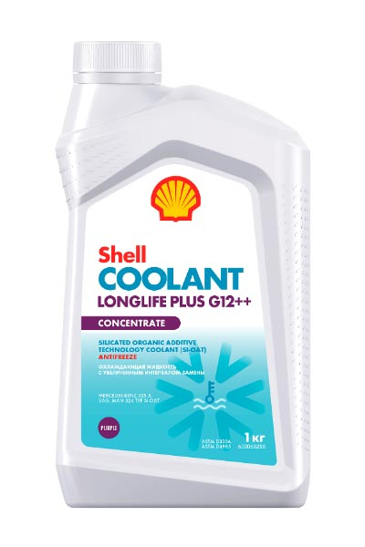 Антифриз SHELL Coolant Longlife Plus G12++ концентрат 1 кг