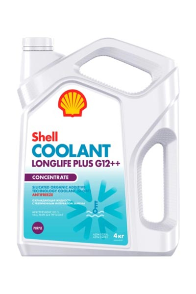 Антифриз SHELL Coolant Longlife Plus G12++ концентрат 4 кг
