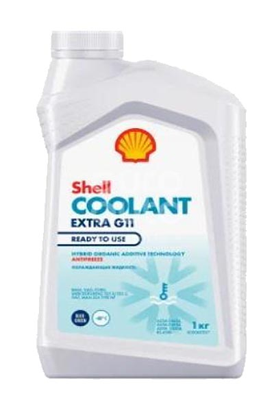 Антифриз SHELL Coolant Extra G11 готовый 1 кг