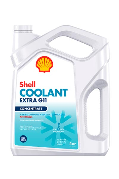 Антифриз SHELL Coolant Extra G11 концентрат 4 кг