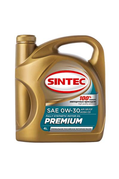 Масло моторное PAO синтетическое SINTEC PREMIUM 0W30 C3 SP/CF   4L