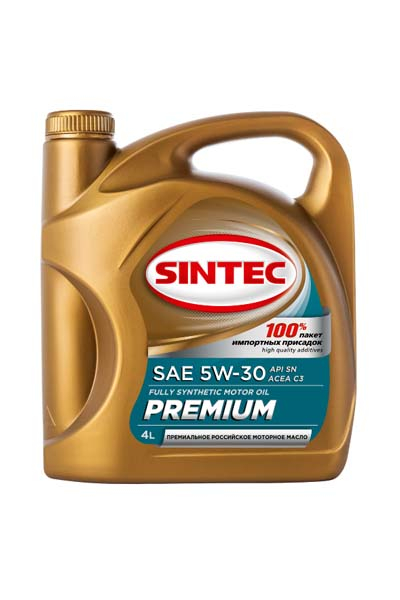Масло моторное PAO синтетическое SINTEC PREMIUM 0W30 C3 SP/CF   4L