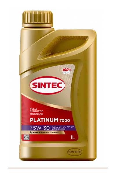 Масло моторное синтетическое SINTEC PLATIUM 7000  5W30 SP GF-6A   1L