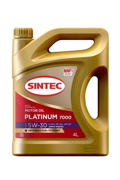 Масло моторное синтетическое SINTEC PLATIUM 7000  5W30 SP GF-6A   4L