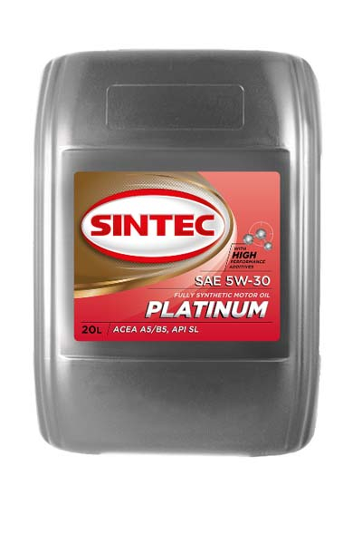 Масло моторное синтетическое SINTEC PLATIUM 7000  5W30 A5/B5 SL   20L