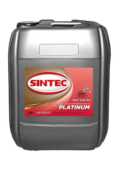 Масло моторное синтетическое SINTEC PLATIUM 7000  5W40 A3/B4 SN/CF   20L