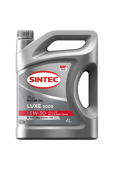 Масло моторное полусинтетическое SINTEC LUXE 5000  5W30 SL/CF   4L
