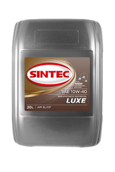 Масло моторное полусинтетическое SINTEC LUXE 10W40 SL/CF   20L